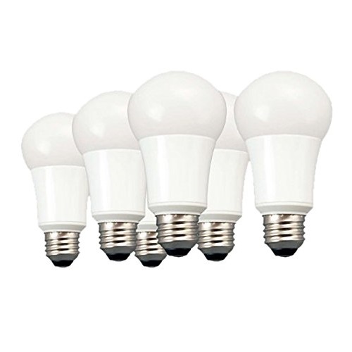 TCP New 60 Watt Equivalent 6-pack, A19 LED Light Bulbs, Non-Dimmable Daylight, LA950KND6, Only $11.99