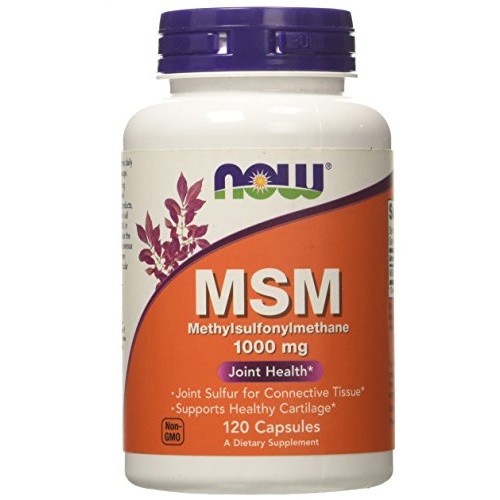 NOW Foods MSM 1000mg, 120 Vcaps, Only $3.63