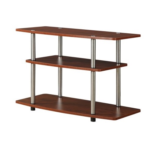 Convenience Concepts Designs2Go 3-Tier TV Stand for Flat Panel Television up to 32-Inch or 80-Pound, Cherry, Only $16.77, You Save $61.53(79%)