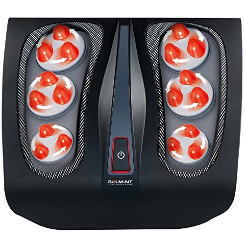 Shiatsu Foot Massager Plantar Fasciitis Heated Kneading Massager for Chronic and Nerve Pain - Deep Kneading Shiatsu Therapy Feet Massage. By Belmint, Only $49.99, free shipping