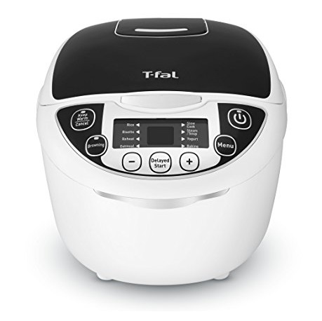 T-fal RK705851 10-In-1 Rice and Multicooker with 10 Automatic Functions and Delayed Timer, 10-Cup, White, Only $56.02, free shipping