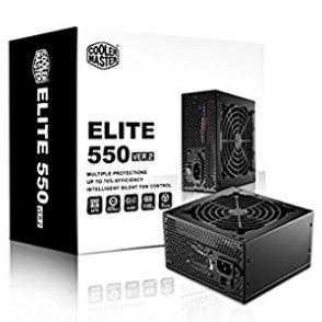 Cooler Master Elite V2 - 550W Long-Lasting Power Supply with Full Electrical Protection $38.50 FREE Shipping on orders over $49