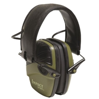 Howard Leight by Honeywell Impact Sport Sound Amplification Electronic Shooting Earmuff, Classic Green (R-01526), Only $35.99, free shipping