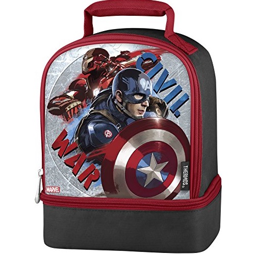 Thermos Dual Lunch Kit, Captain America Civil War, Only $3.53, You Save $11.46(76%)