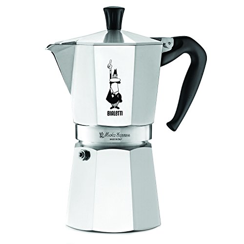 The Original Bialetti Moka Express Made in Italy 9-Cup Stovetop Espresso Maker with Patented Valve, Only $26.56, free shipping