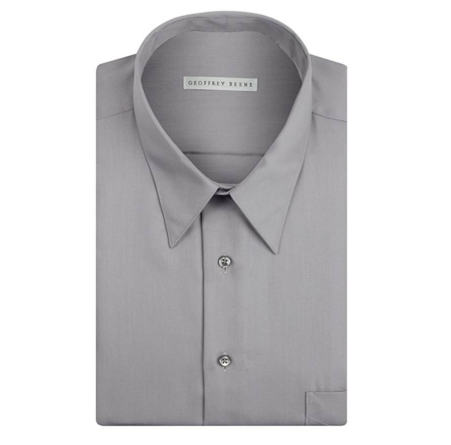 Geoffrey Beene Men's Regular-Fit Sateen Dress Shirt  $19.22