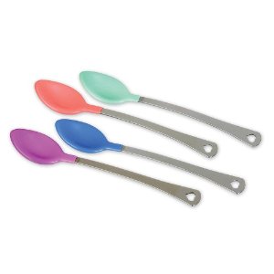 Munchkin 4 Pack White Hot Safety Spoon, Colors May Vary, only  $3.69