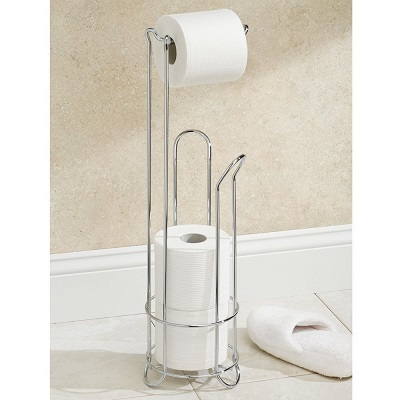 InterDesign Classico Roll Stand Plus, Chrome, Only $8.20, You Save $16.79(67%)