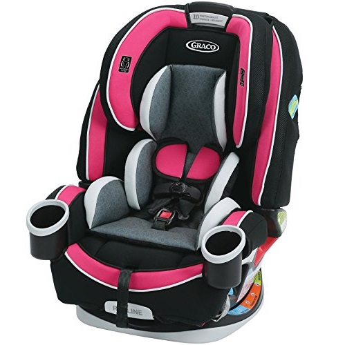 Graco 4ever All-in-One Convertible Car Seat, Azalea, Only , free shipping after clipping coupon