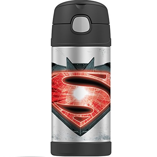 Thermos Funtainer 12 Ounce Bottle, Batman V Superman, Only $11.54