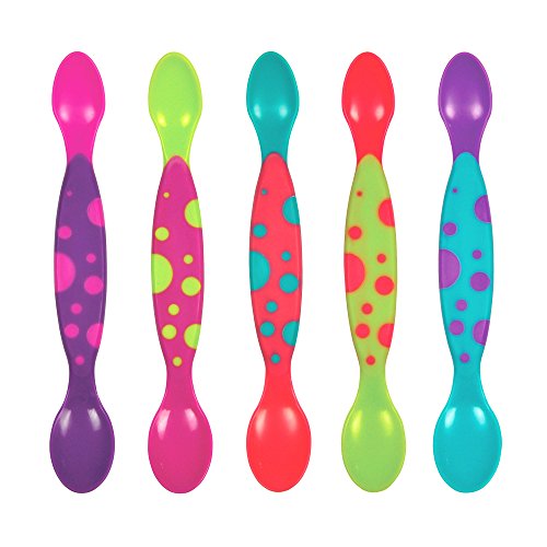 The First Years Two Scoop Infant Spoons, 5 Pack Purple, Only $2.19, You Save $0.80(27%)