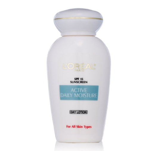 L'Oreal Paris Active Daily Moisture Facial Day Lotion SPF 15, All Skin Types  only $3.96 via clip coupon