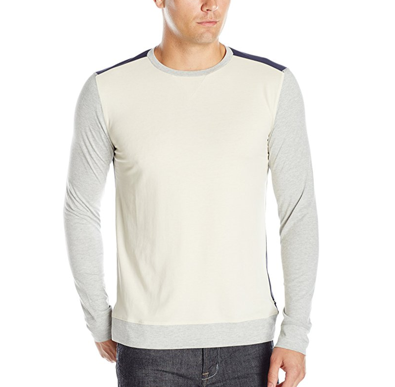 Nautica Men's Slim Fit Color Blocked Long Sleeve Shirt only $13.91