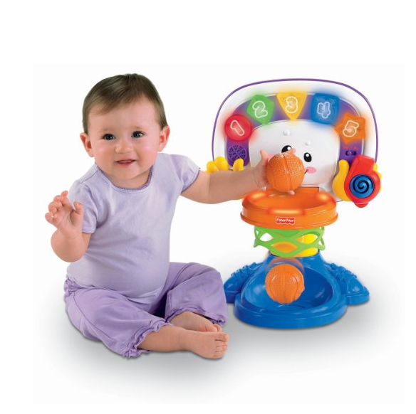 Fisher-Price Laugh and Learn Learning Basketball Activity Center only $29.25