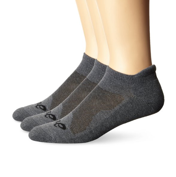 ASICS Unisex Cushion Low Cut Socks (Pack of 3) only $6.99