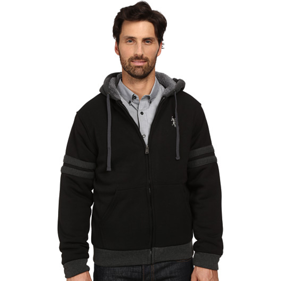 6PM:  U.S. POLO ASSN. Fleece Hoodie with Sherpa Lining only $34.99