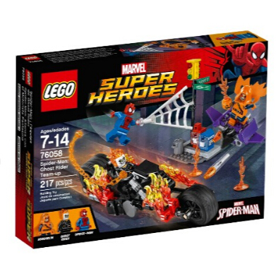 LEGO 超级英雄系列 蜘蛛侠 恶灵骑士集结 76058  特价仅售$12.79