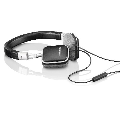 Harman Kardon SOHOa BLK Premium Flat-On Ear Mini Headphones with Universal Remote (Black), Only $39.95, You Save $210.00(84%)