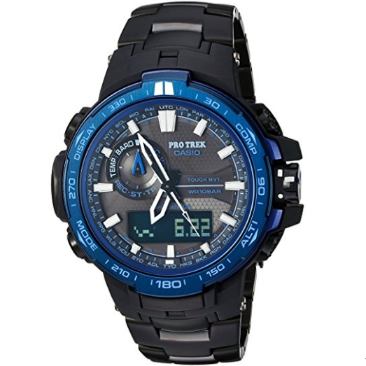 Casio Men's 'Pro Trek' Quartz Stainless Steel and Titanium Sport Watch, Color:Black (Model: PRW-6000SYT-1CR) $299.99 FREE Shipping