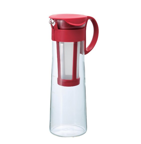 Hario Mizudashi Cold Brew Iced Coffee Pot/Maker (1000ml, Red) ONLY $15.60