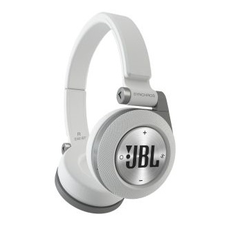 JBL Synchros E40BT On-Ear Bluetooth Headphones (White), only $59.95, free shipping