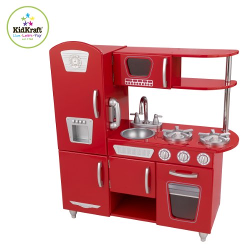 Red Retro Kitchen, Only $76.99, You Save $104.00(57%)