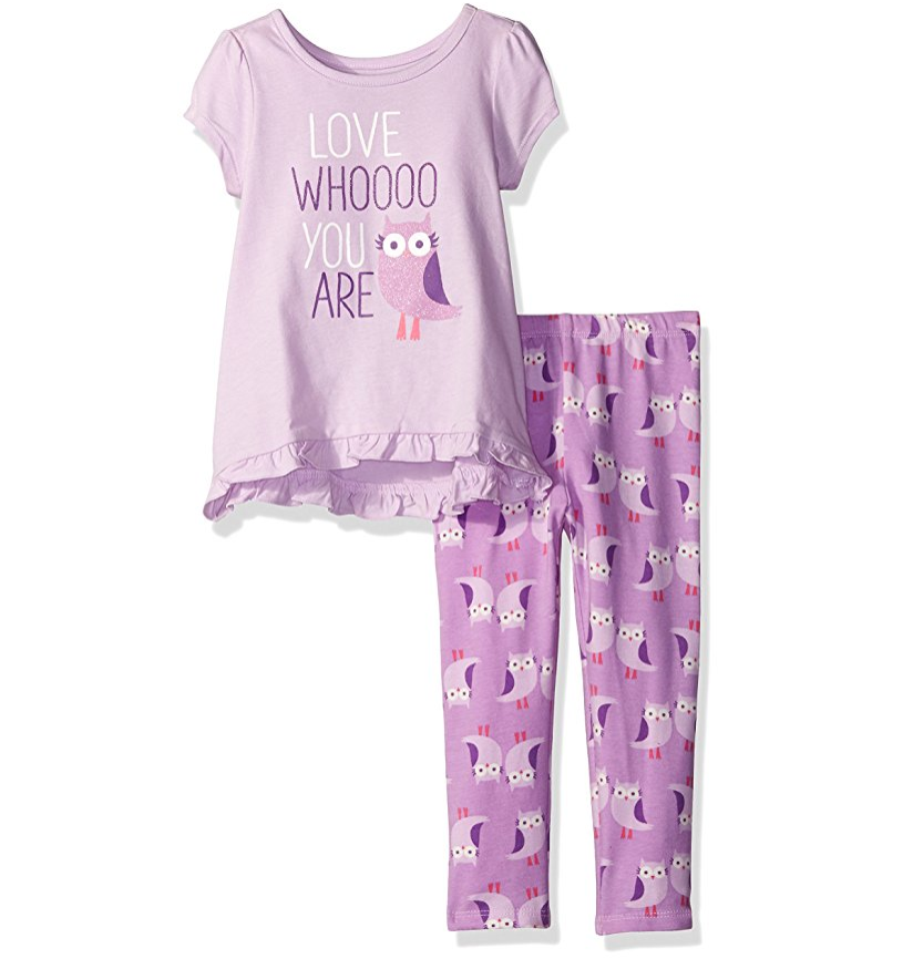 The Children's Place Baby Girls' Legging and Top Set only $4.74