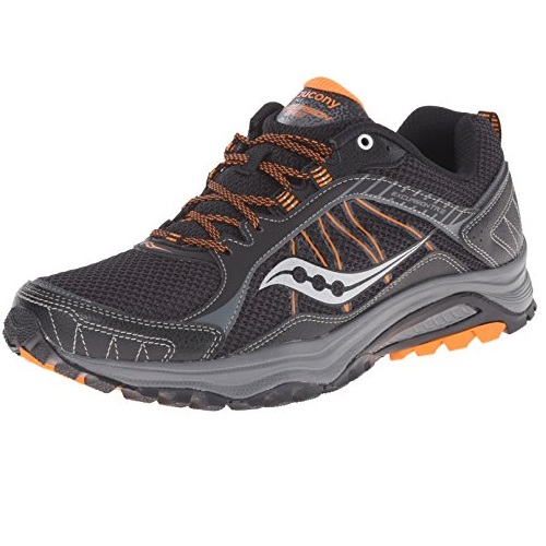 Saucony Men's Grid Excursion TR9 Running Shoe, Black/Orange, 10 M US, Only$35.18 after automatic discount at checkout.