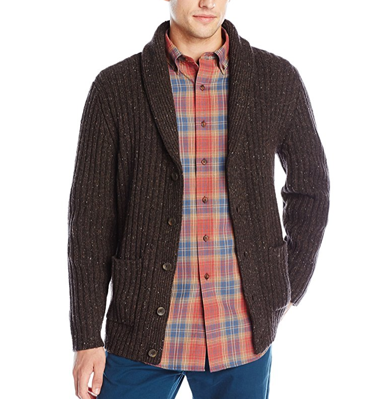 Pendleton Men's Tk Donegal Shawl Cardigan Sweater only $58.45, Free Shipping
