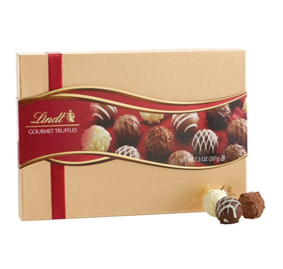 Lindt Gourmet Truffles Gift Box only $7.18