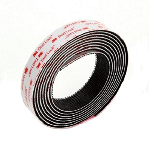 3M Dual Lock Reclosable Fastener TB3551/TB3552 400/170 Black 1 in x 10 ft (1 Mated Strip/Bag), Only $21.87, You Save $23.05(51%)