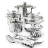 Tools of the Trade 13-Pc. Cookware Sets in Stainless Steel or Nonstick  $29.99