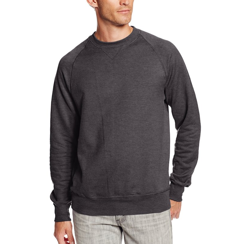 Hanes Men's Nano Premium Lightweight Fleece Sweatshirt only $8.40