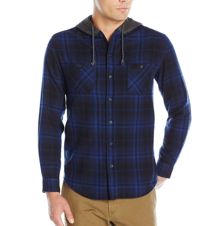 Unionbay Men's Classic Flannel Hoodie only $13.99