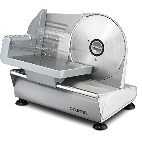 Gourmia GFS-700 Counterman Professional Electric Power Food & Meat Slicer with 7.5