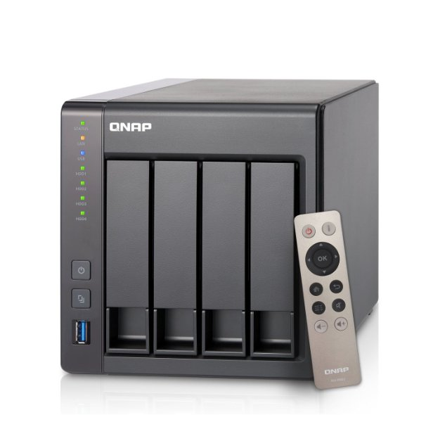 QNAP TS-451+ 4-Bay Next Gen Personal Cloud NAS, Intel 2.0GHz Quad-Core CPU with Media Transcoding only $399.99, Free Shipping
