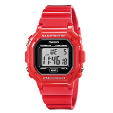 Casio F-108WHC-4ACF Classic Red Stainless Steel Watch, Only $8.54