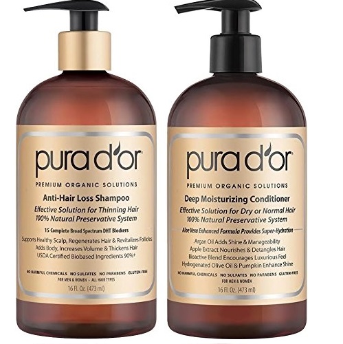 PURA D'OR Gold Label Anti-Hair Loss Moisturizing Combo, Only $46.17, You Save (%)
