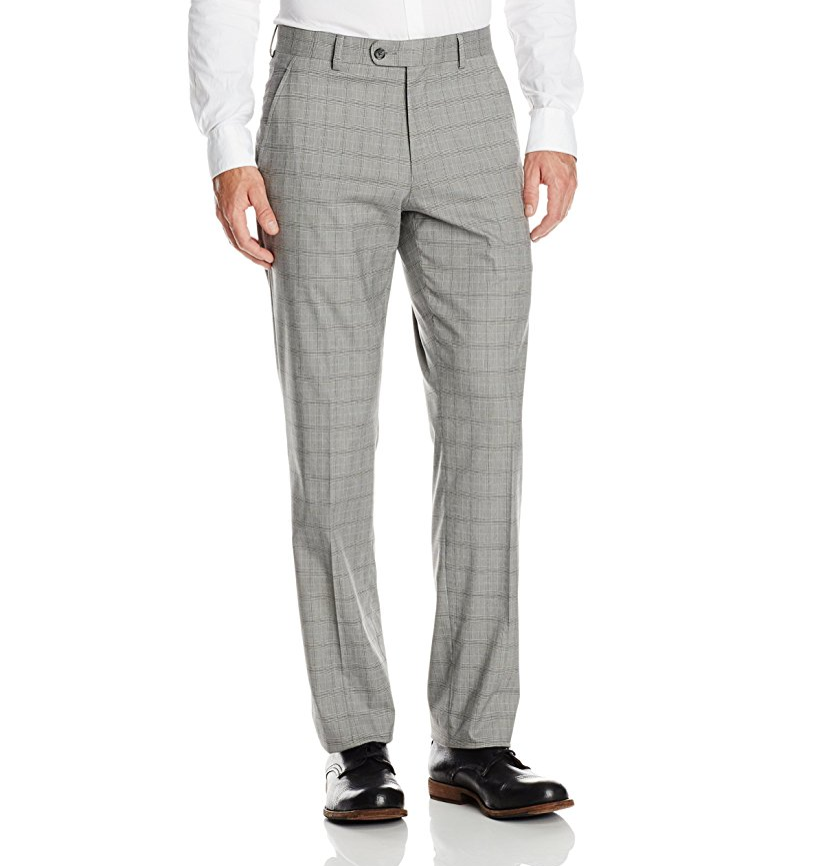 Perry Ellis Men's Flat-Front Suit Separate Pant only $27.99