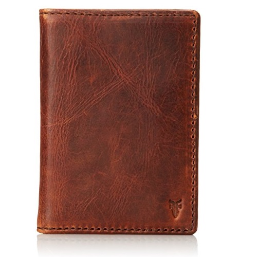FRYE Men's Logan Antique Pull Up Passport Wallet, Cognac, One Size, Only $68.25, free shipping after automatic discount at checkout.