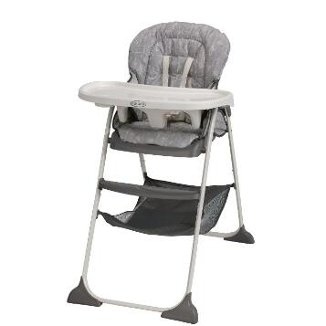 Graco Slim Snacker High Chair, Whisk, only $47.01, free shipping