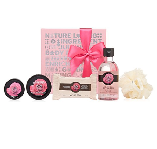 The Body Shop British Rose Festive Picks Small Gift Set only $14 via clip coupon