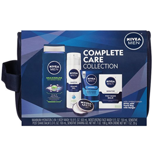 Prime 會員專享！Nivea 男士5件套護膚禮盒, 現點擊coupon后僅售$10.49，免運費！