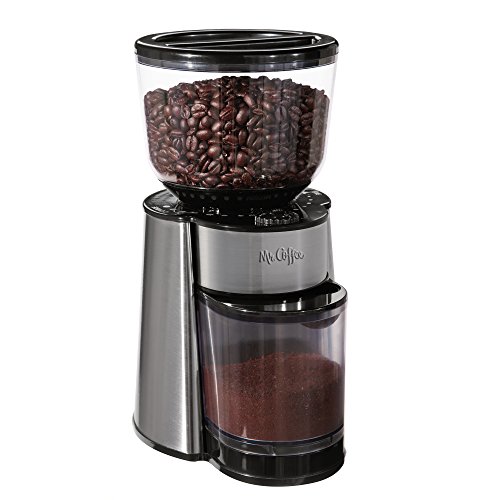Mr. Coffee Automatic Burr Mill Grinder with 18 Custom Grinds, Silver, BMH23, Only $18.01