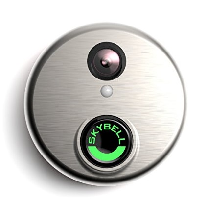 SkyBell HD Silver WiFi Video Doorbell, Only $149.99, You Save $49.01(25%)