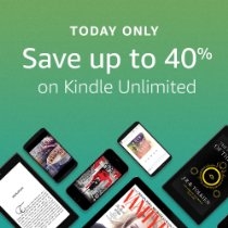 Up to 40% off Kindle Unlimited