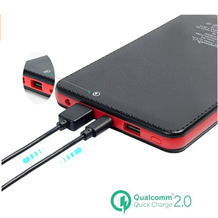 KMASHI 20000mAh Quick Charge 2.0 Portable Charger External Battery Power Bank Fast Charger  $19.99