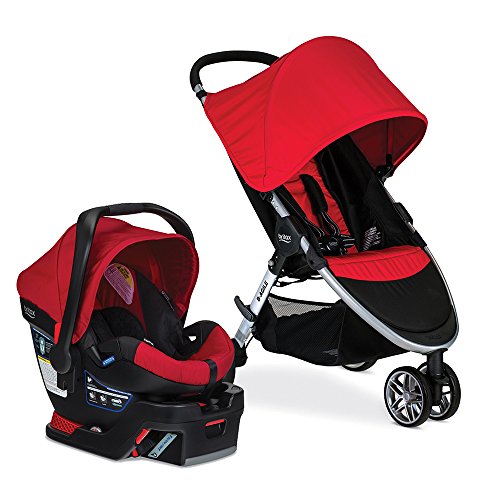 2016年款！史低价！Britax B-Agile/B-Safe 35 Travel System,婴儿车+安全座椅，原价$439.99，现仅售$289.99，免运费