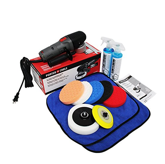 Chemical Guys BUF_209 Porter Cable 7424XP Detailing Complete Detailing Kit with Pads, Backing Plate and Accessories (13 Items) only $150.68, Free Shipping