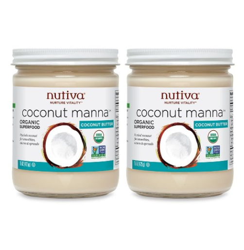 Nutiva Organic Coconut Manna, 15 Ounce (Pack of 2) only $9.55